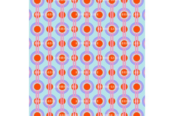 Download Blue &amp; Orange Retro Background Pattern - Premium Resources
